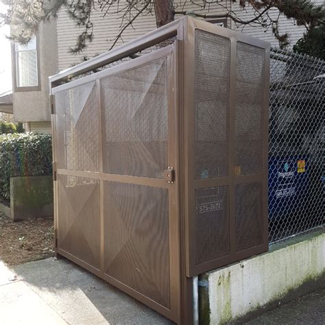 metal trash enclosure doors|garbage enclosure builders near me.